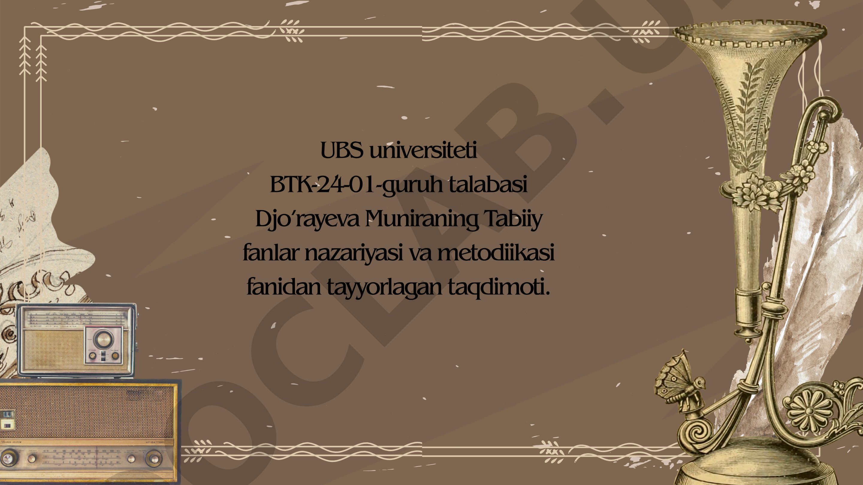 O’ZBEKISTONNING FOYDALI QAZILMALQRI HAQIDA MA’LUMOTLAR TAYYORLASH VA XARITADA BELGILASH