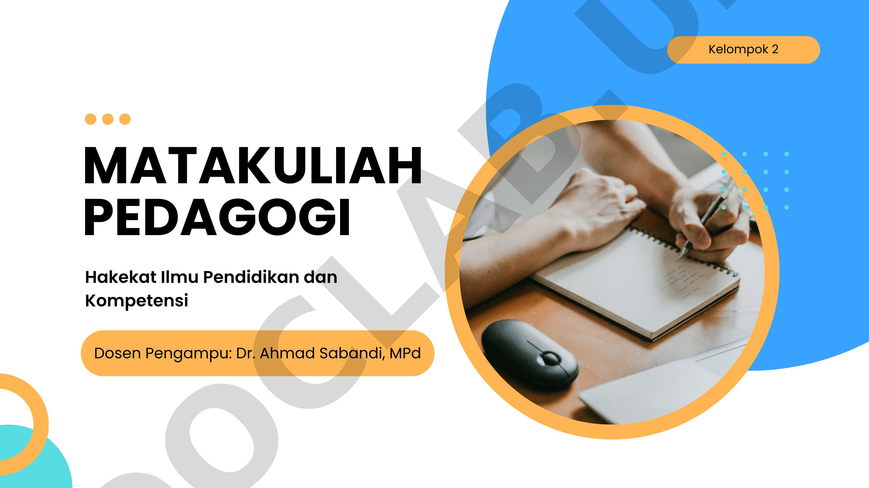 Hakekat Ilmu Pendidikan dan Kompetensi