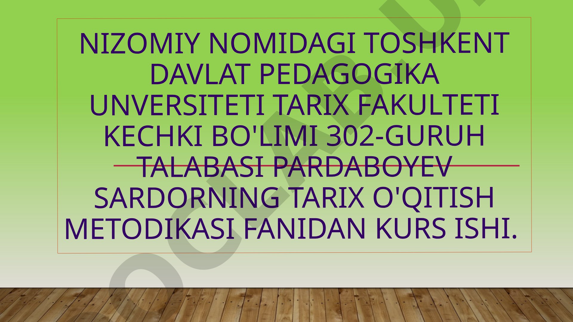 Tarixiy bilimlarni rivojlantirishda interfaol usullarning tutgan o’rni