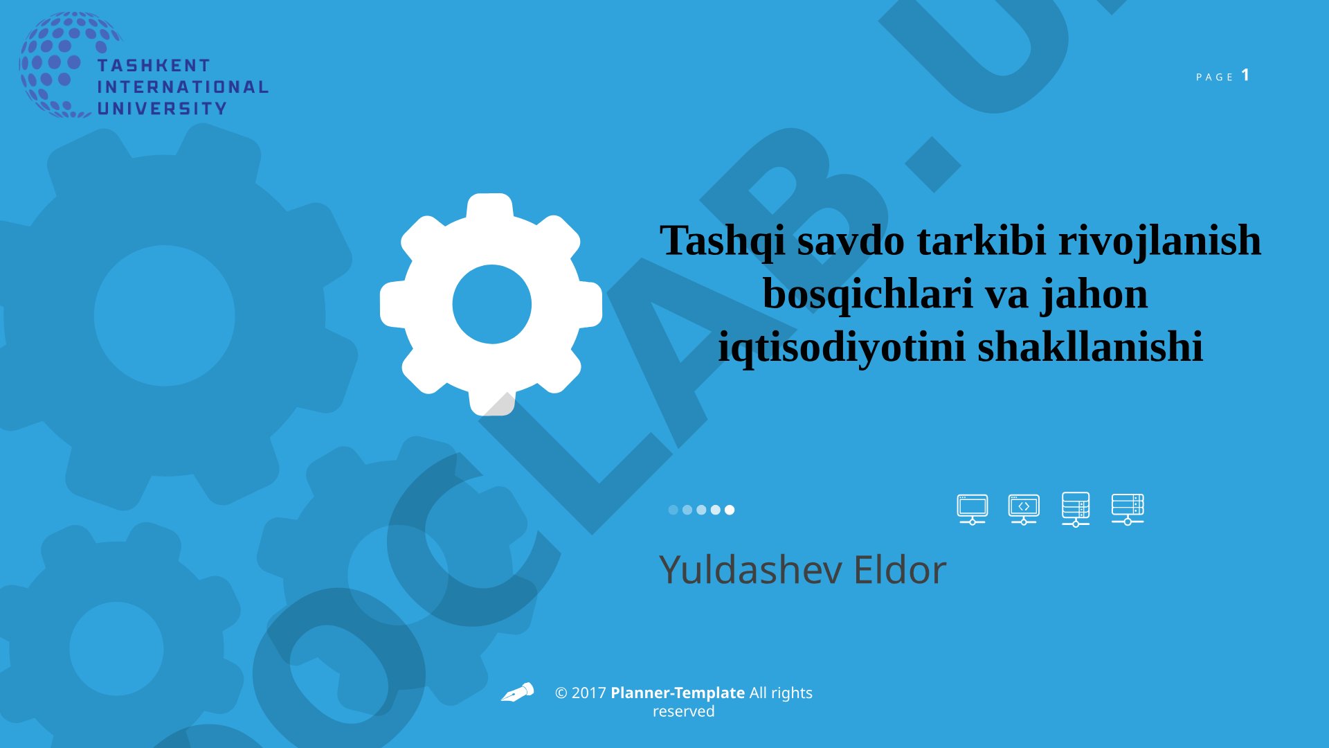 Tashqi savdo tarkibi rivojlanish bosqichlari va jahon iqtisodiyotini shakllanishi