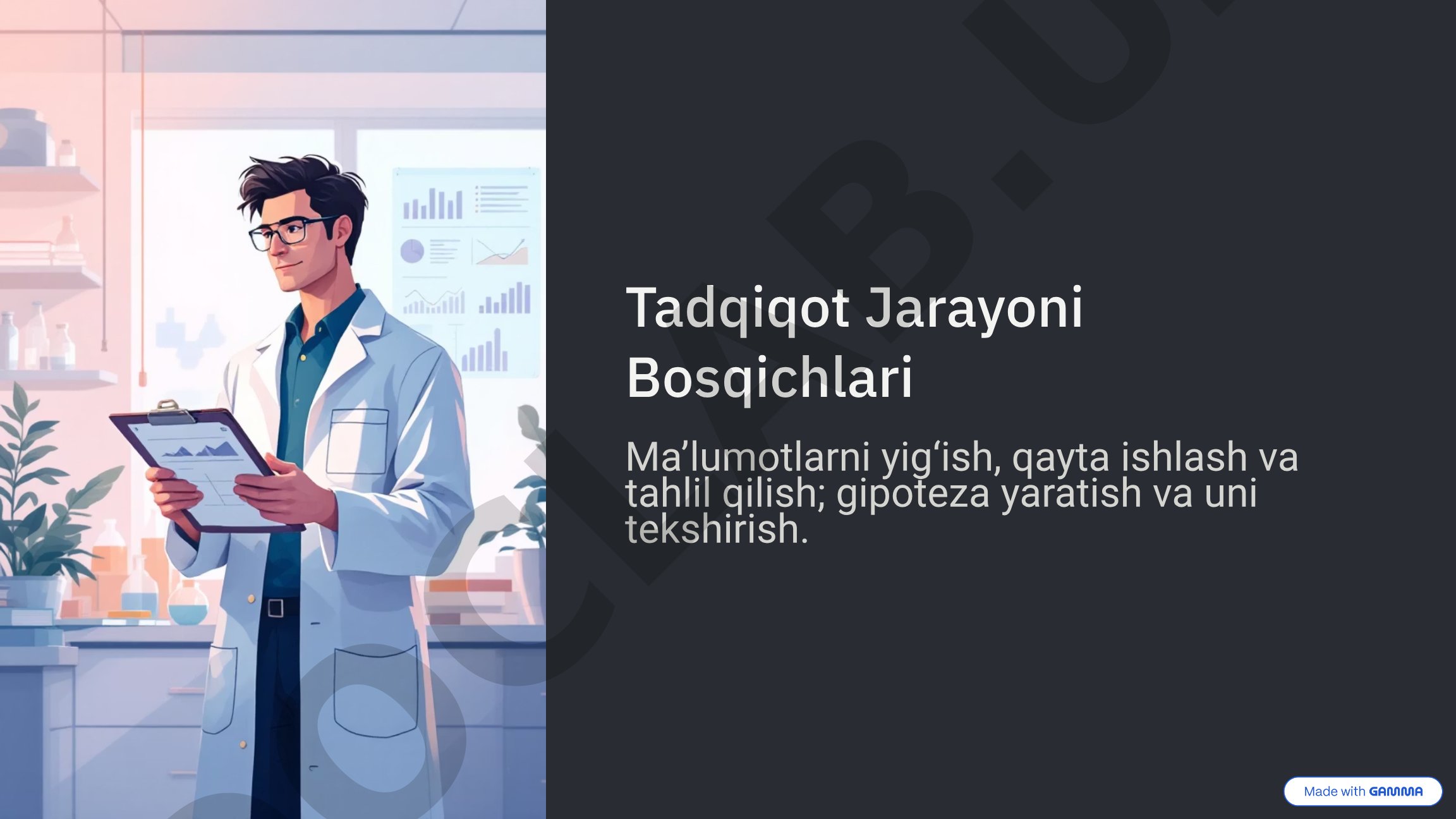 Tadqiqot Jarayoni Bosqichlari