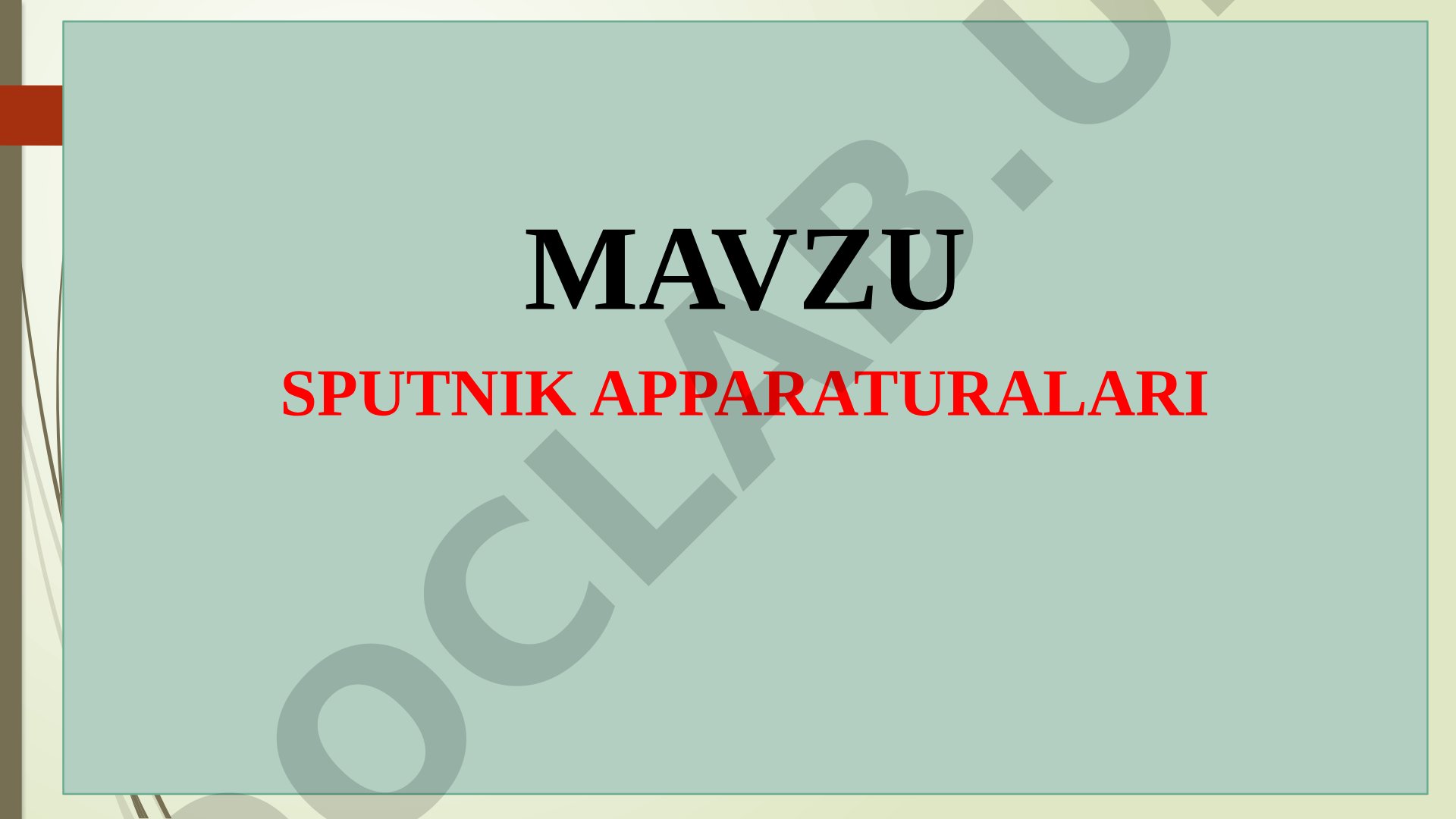 Sputnik navigatsiya priyomniklarining ishlash prinsipi va tuzilishi