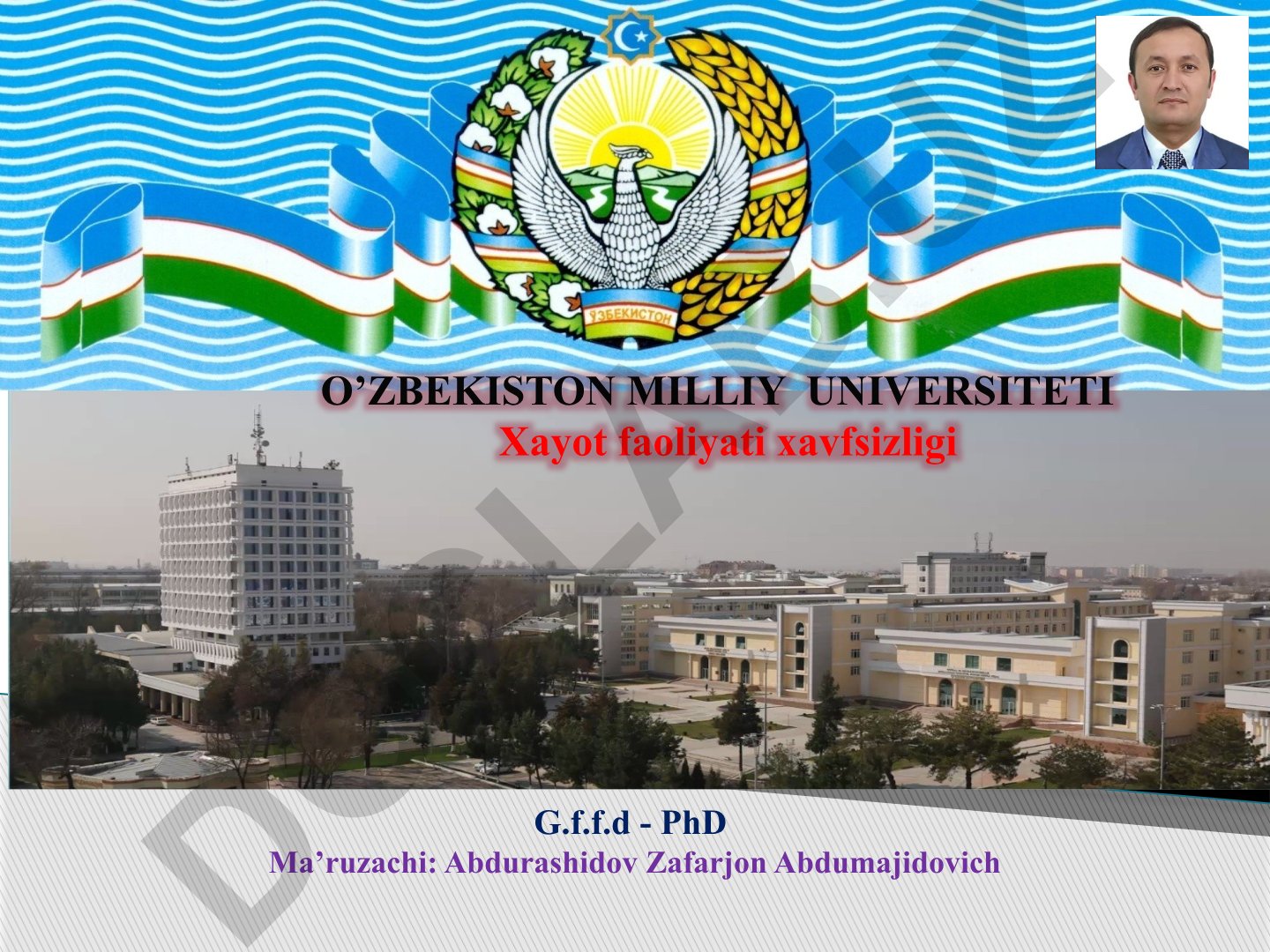 Ishlab chiqarish muhitidagi xavfli va zararli omillar, ularga qarshi chora tadbirlar