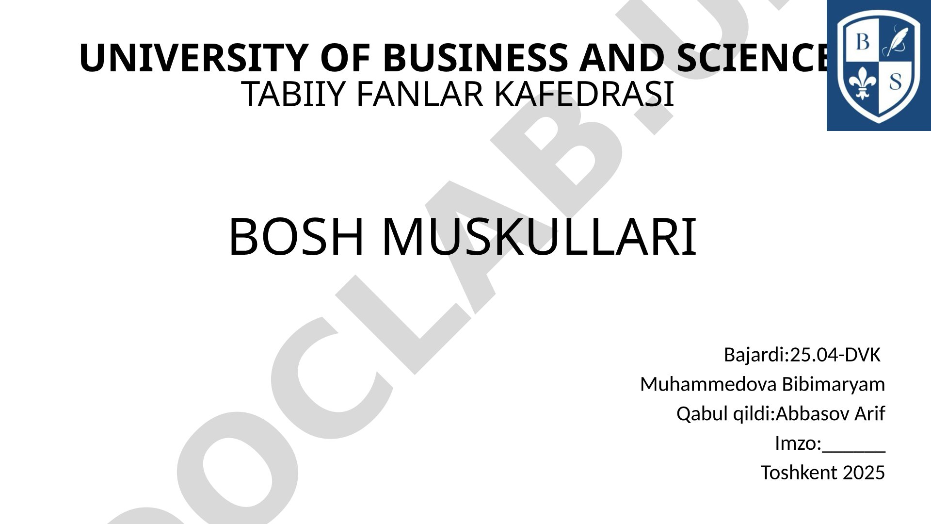 Bosh muskullari: mimika va chaynash muskullari, joylashuvi, vazifasi, qon tomirlari