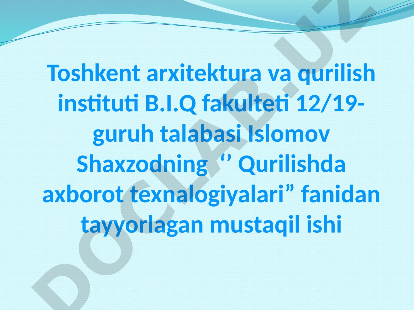KOMPYUTER GRAFIKASIGA KIRISH. ASOSIY TUSHUNCHALAR. KOMPYUTER GRAFIKASI TURLARI. RANGLI MODELLAR.GRAFIK FAYLLAR TURLARI.TASVIRLAR XUSUSIYATLARI.