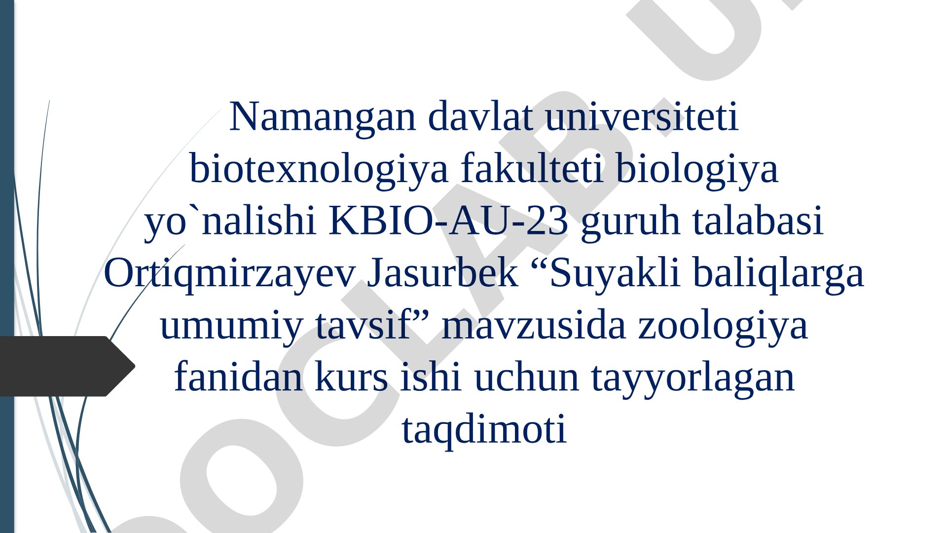 Suyakli baliqlarga umumiy tavsif