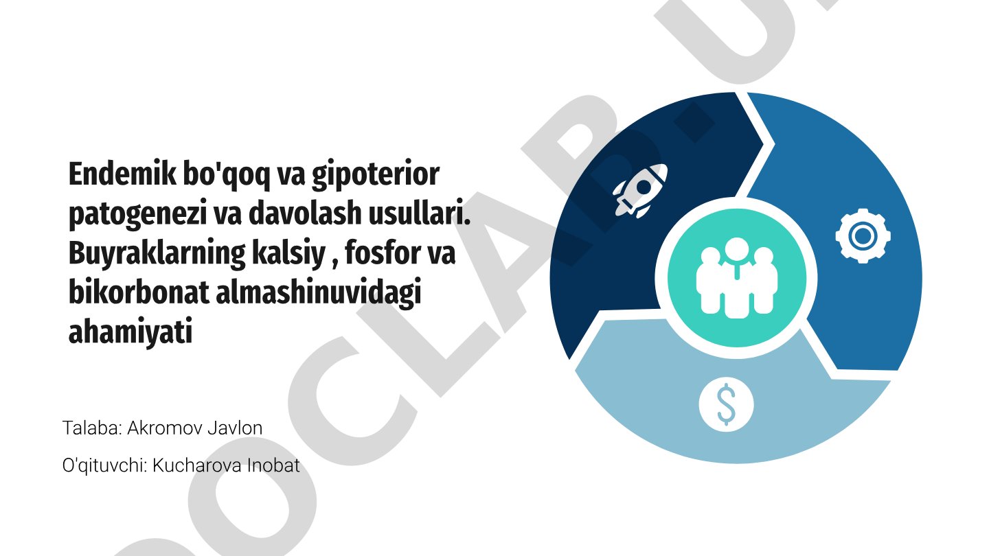 Endemik bo'qoq va gipoterioz patogenezi va davolash usullari