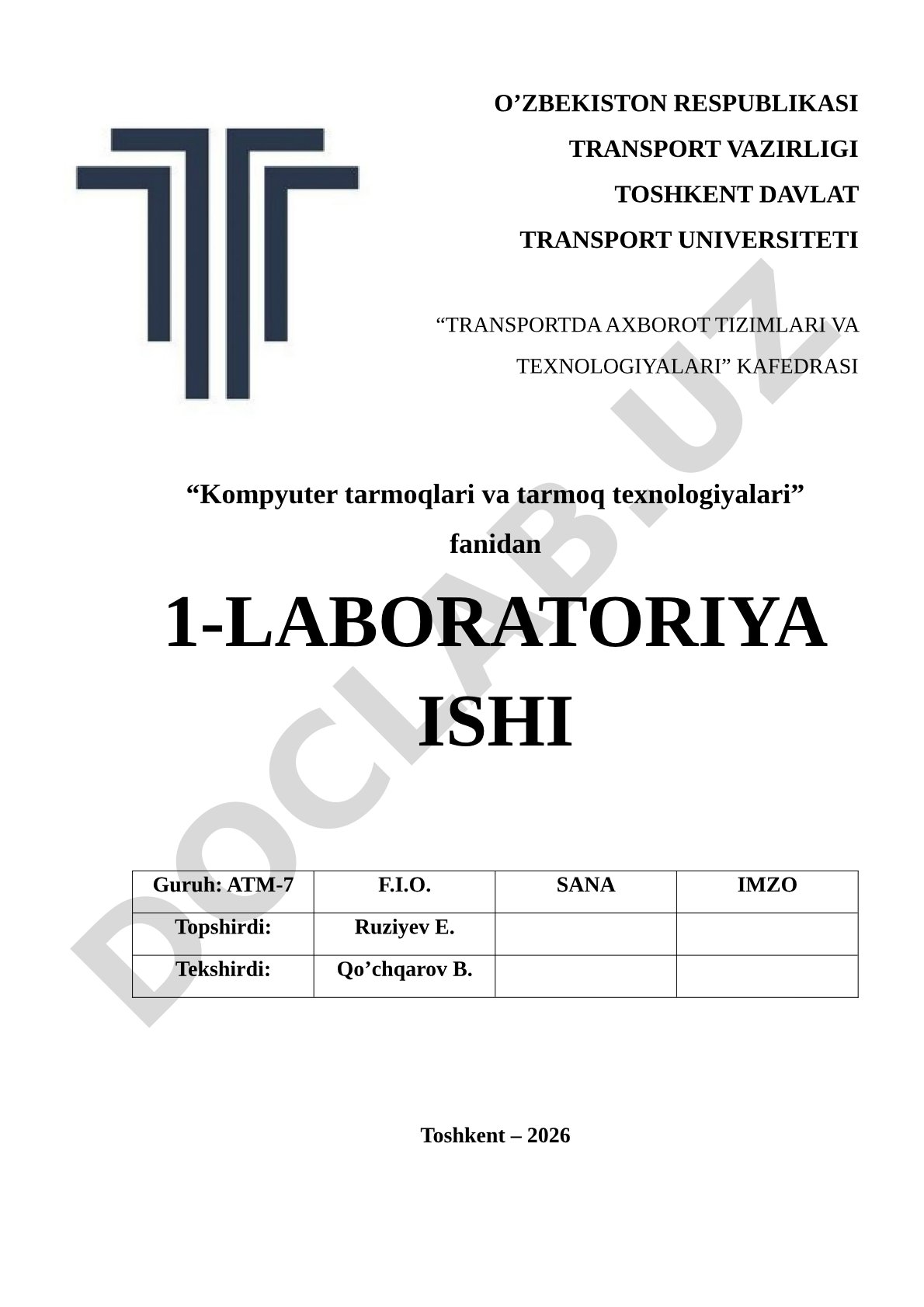 RIP v2 protokoli asosida routerlarni sozlash