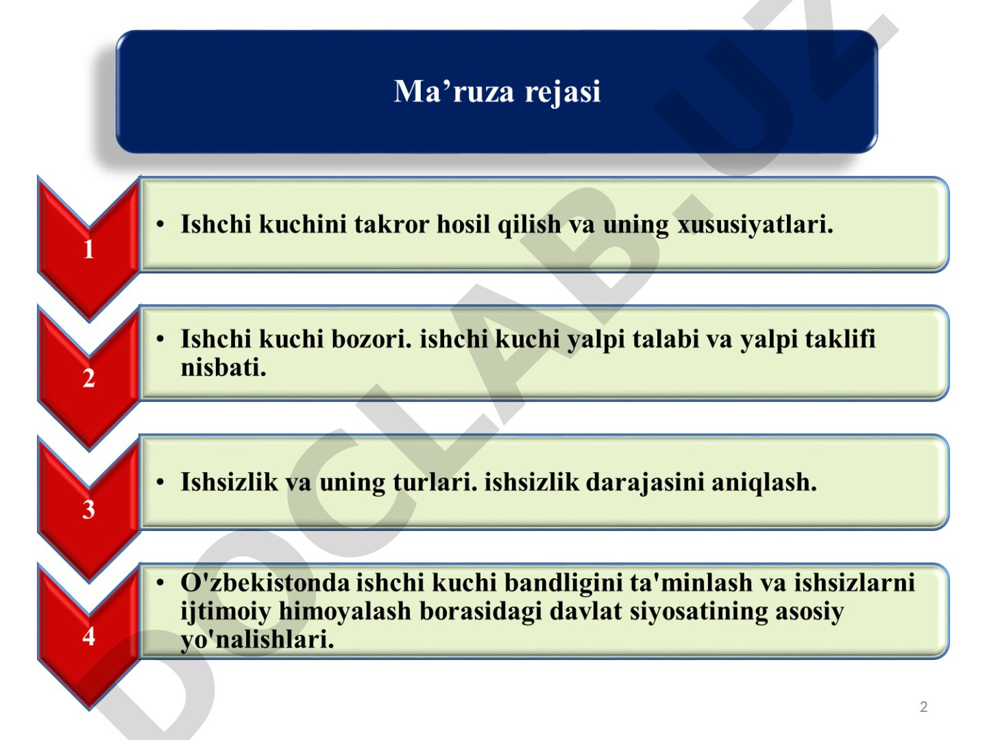 Yalpi ishchi kuchi, uning bandligi va ishsizlik