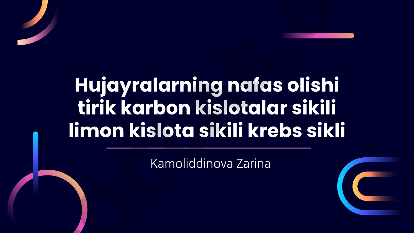 Hujayra nafas olishi, Krebs sikli va limon kislota jarayonlari tushuntirilgan