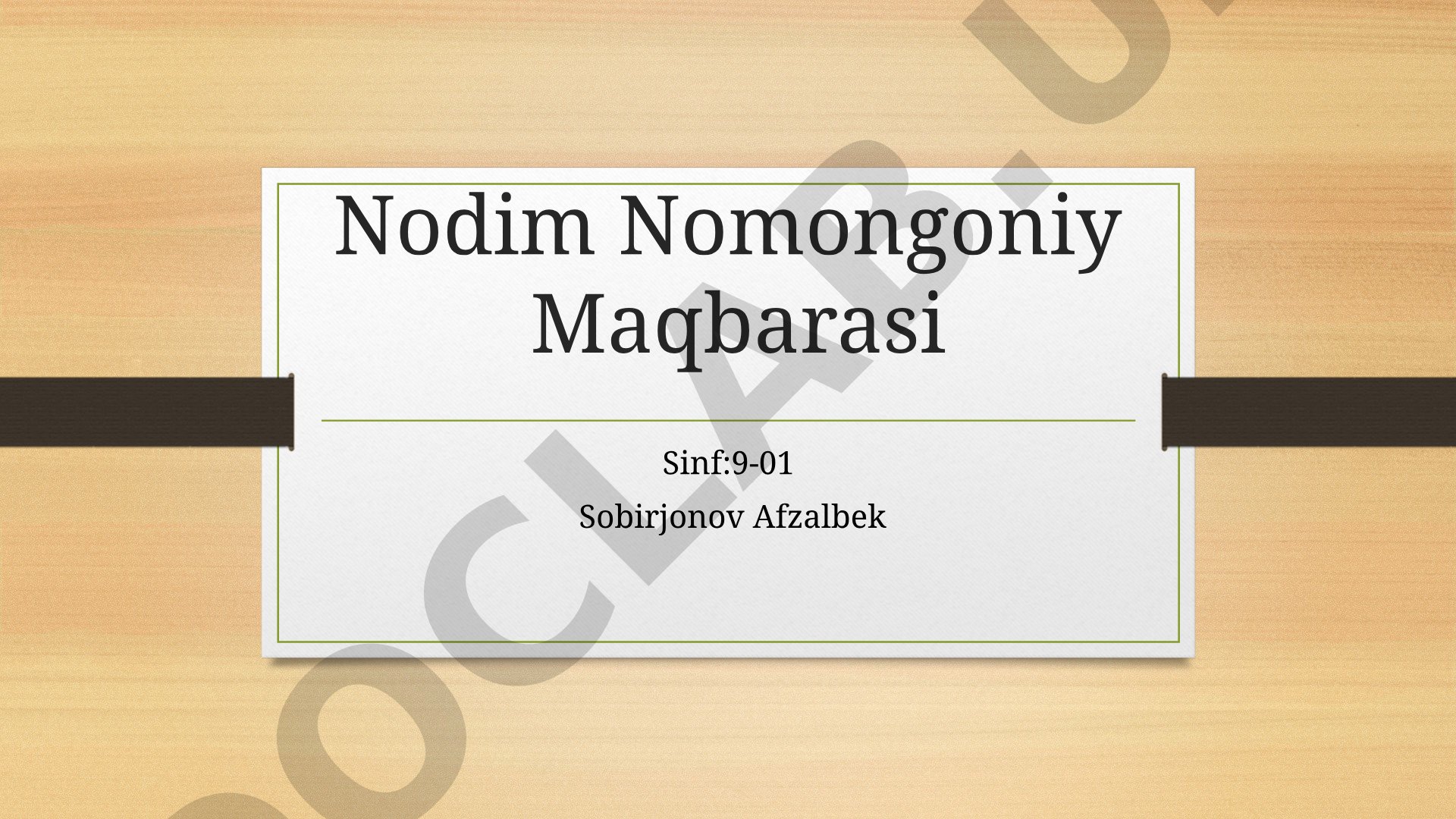 Nodim Nomongoniy hayoti va ijodiy merosi