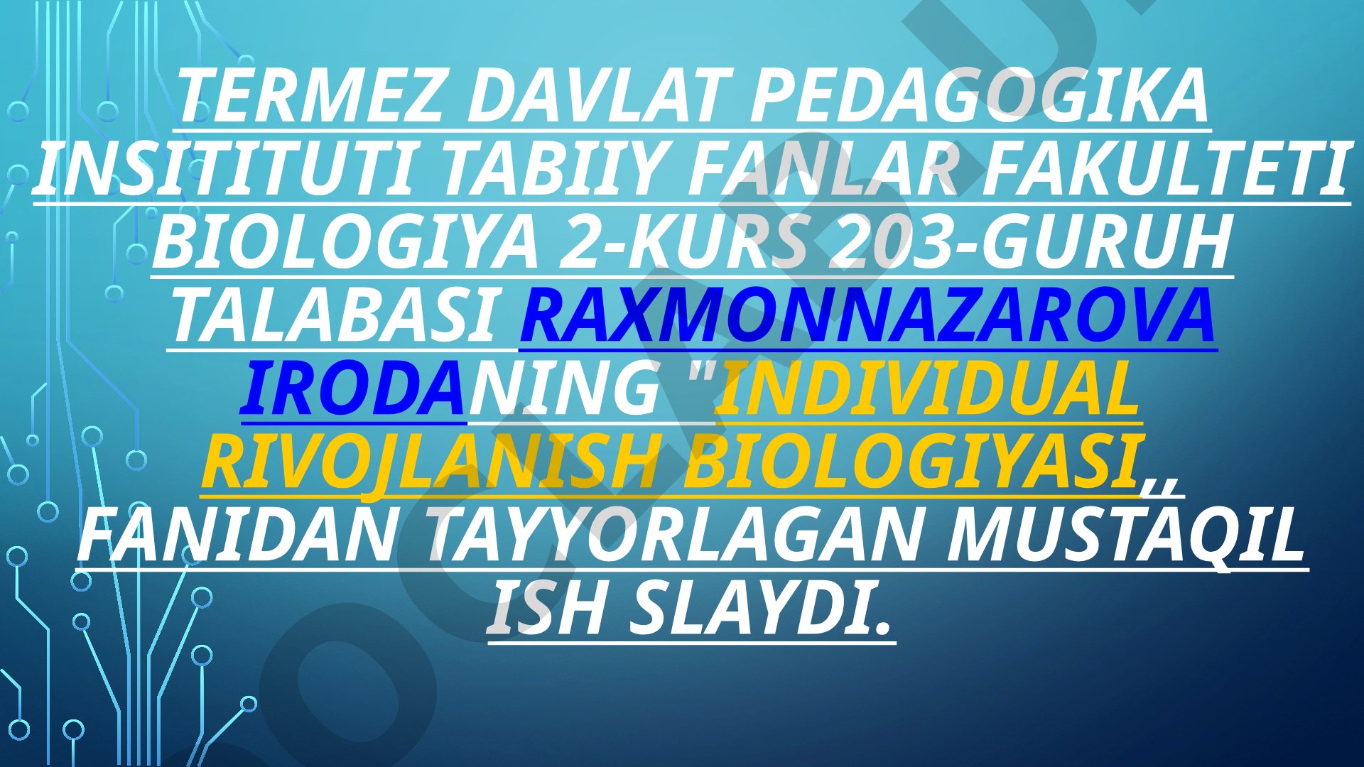 Ko'poyoqlilarning ko'payishi va individual rivojlanishi