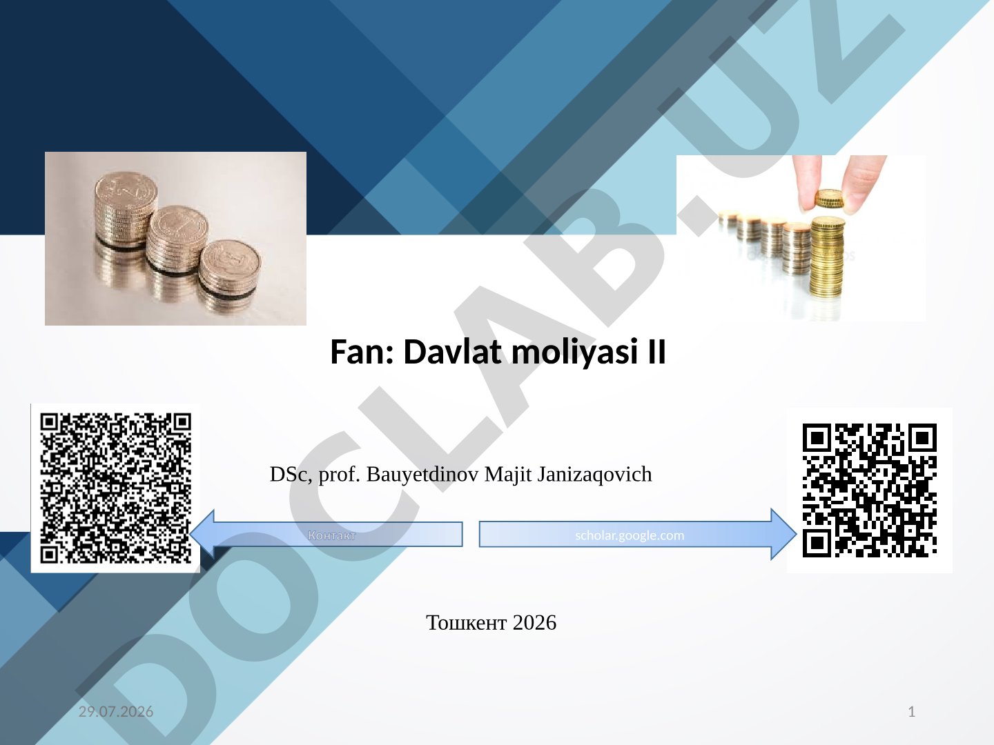 Budjet tuzilishi va budjet tizimi