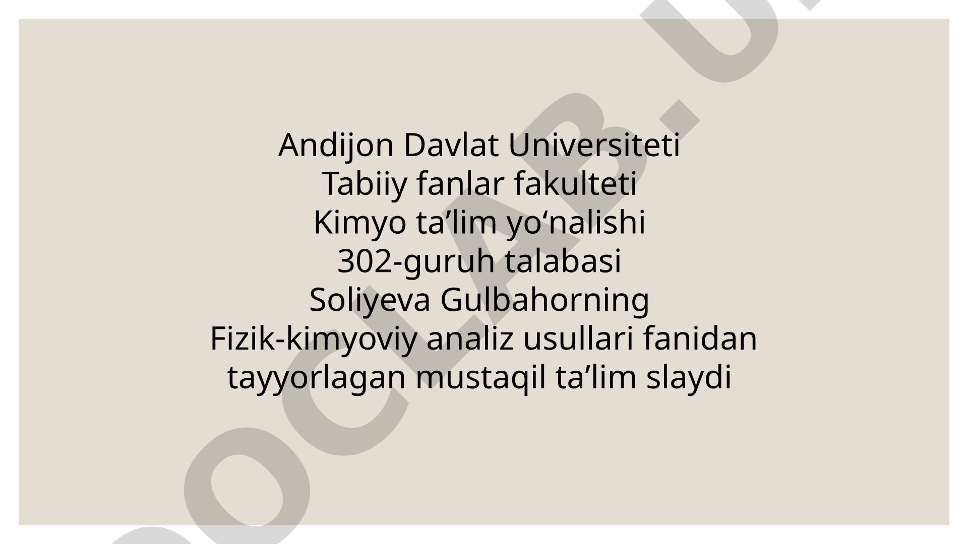 Xromatografiya turlari, gaz va suyuqlik xromatografiyasi hamda ularning qo'llanilishi