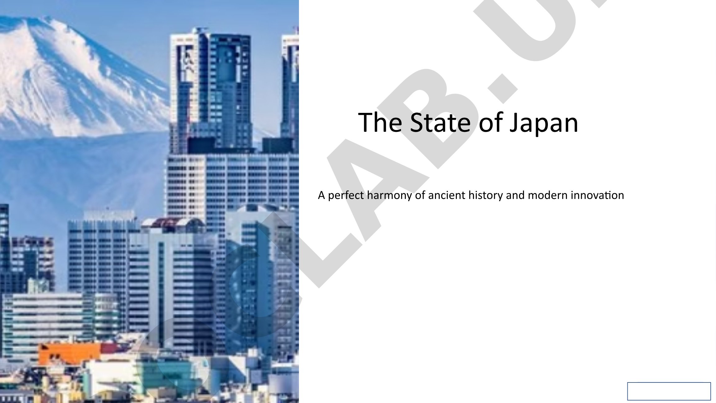 The State of Japan