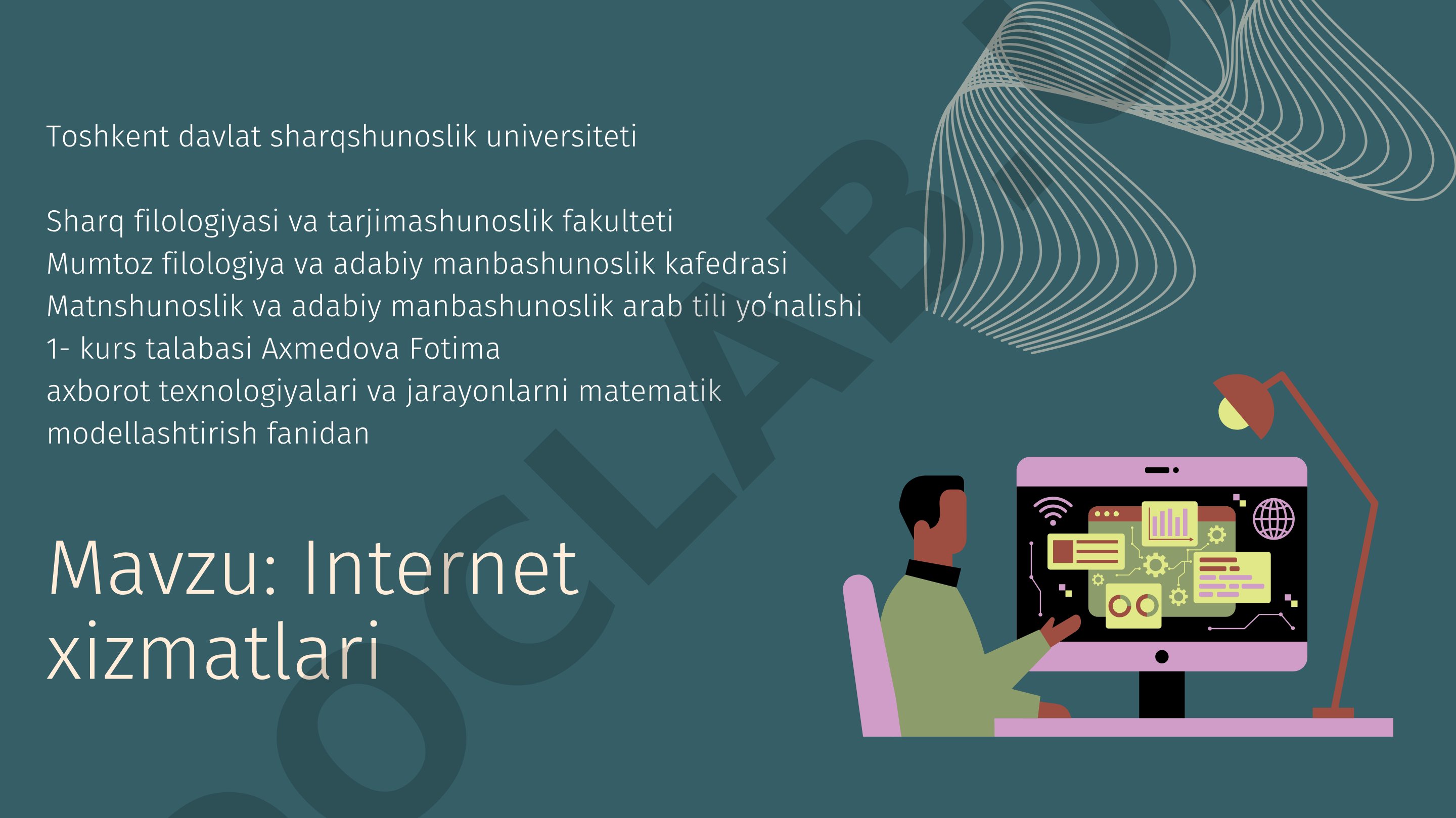 Internet xizmatlari