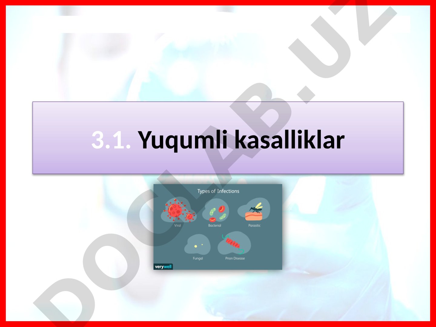 Yuqumli kasalliklar mavzusidagi taqdimot: kasallik tarqalishi va guruhli tajriba