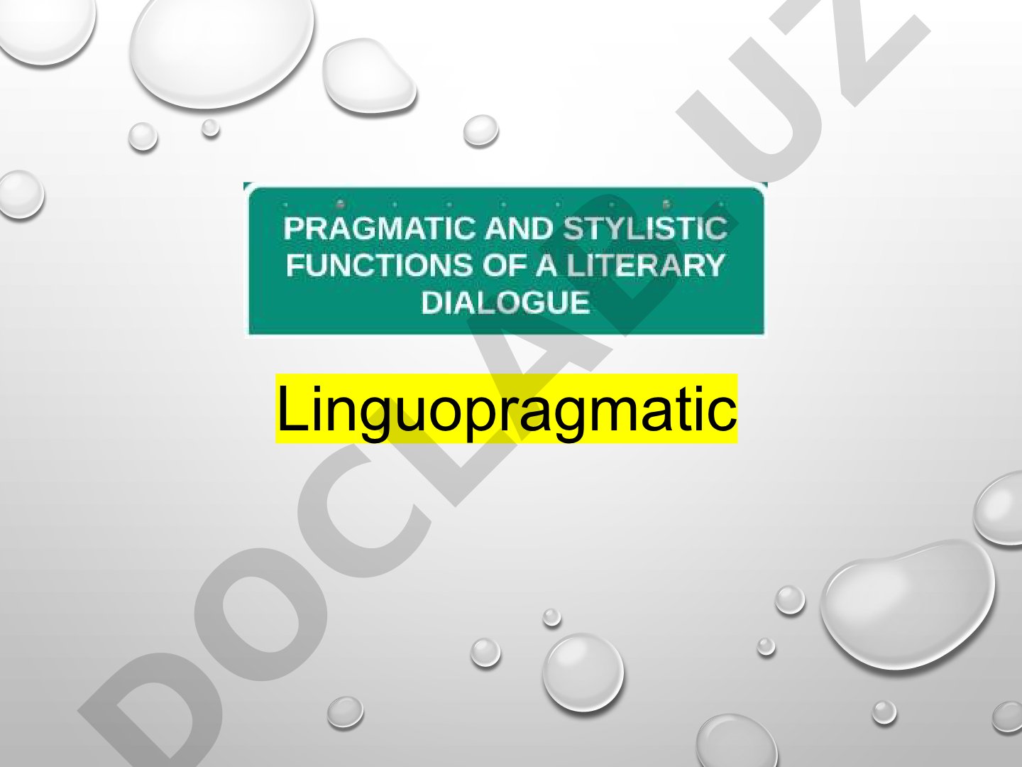 Text Pragmatics in Linguopragmatics