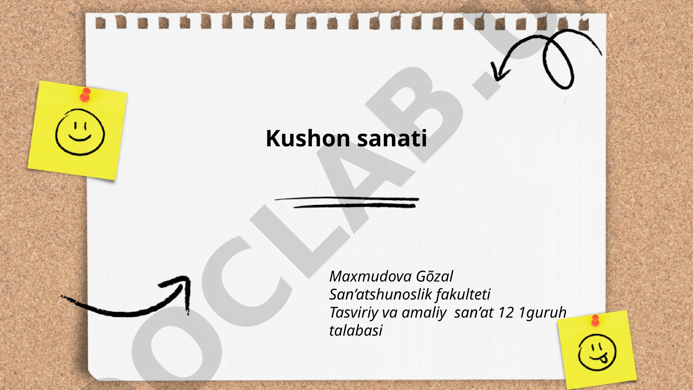 Kushon sanati