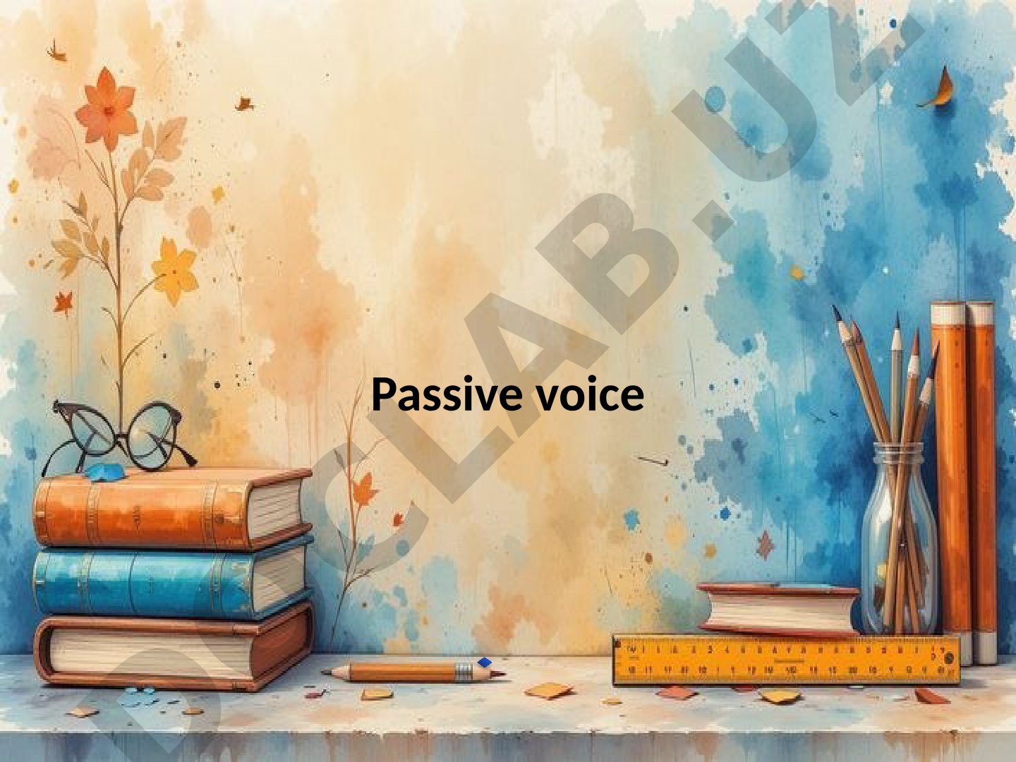 Passive voice