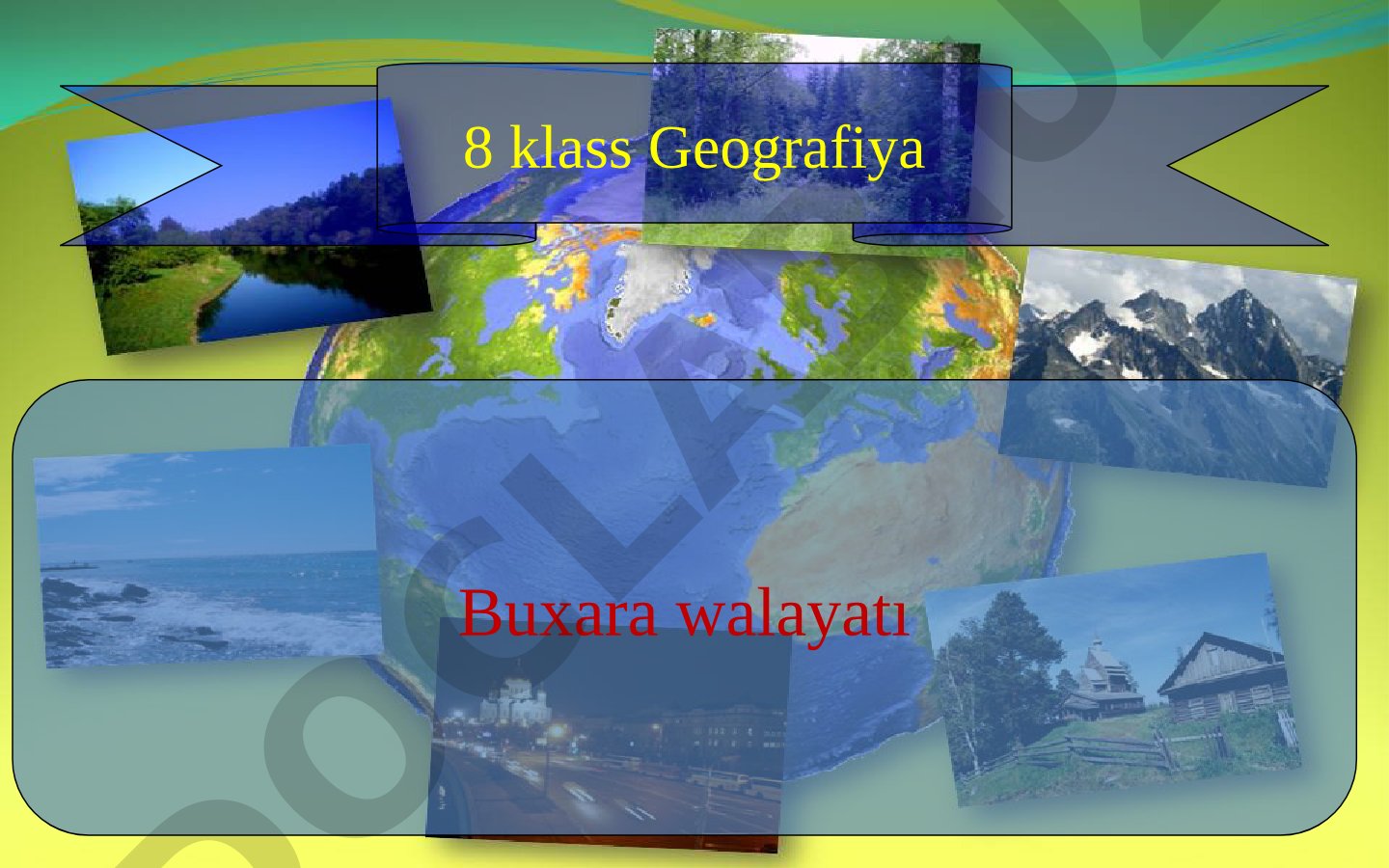 Buxara walayatınıń ekonomikalıq geografiyalıq rayonı