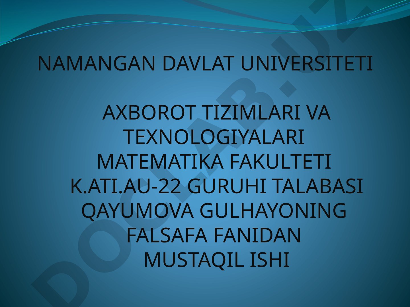 Dunyo xalqlari madaniyatidagi umumiylik va farqlar