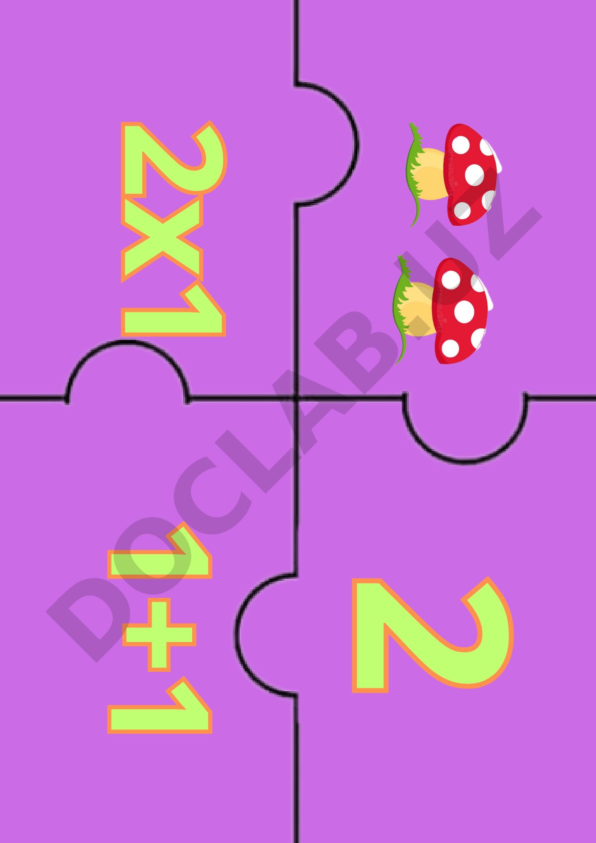 Multiplication table by 2 practice exercises