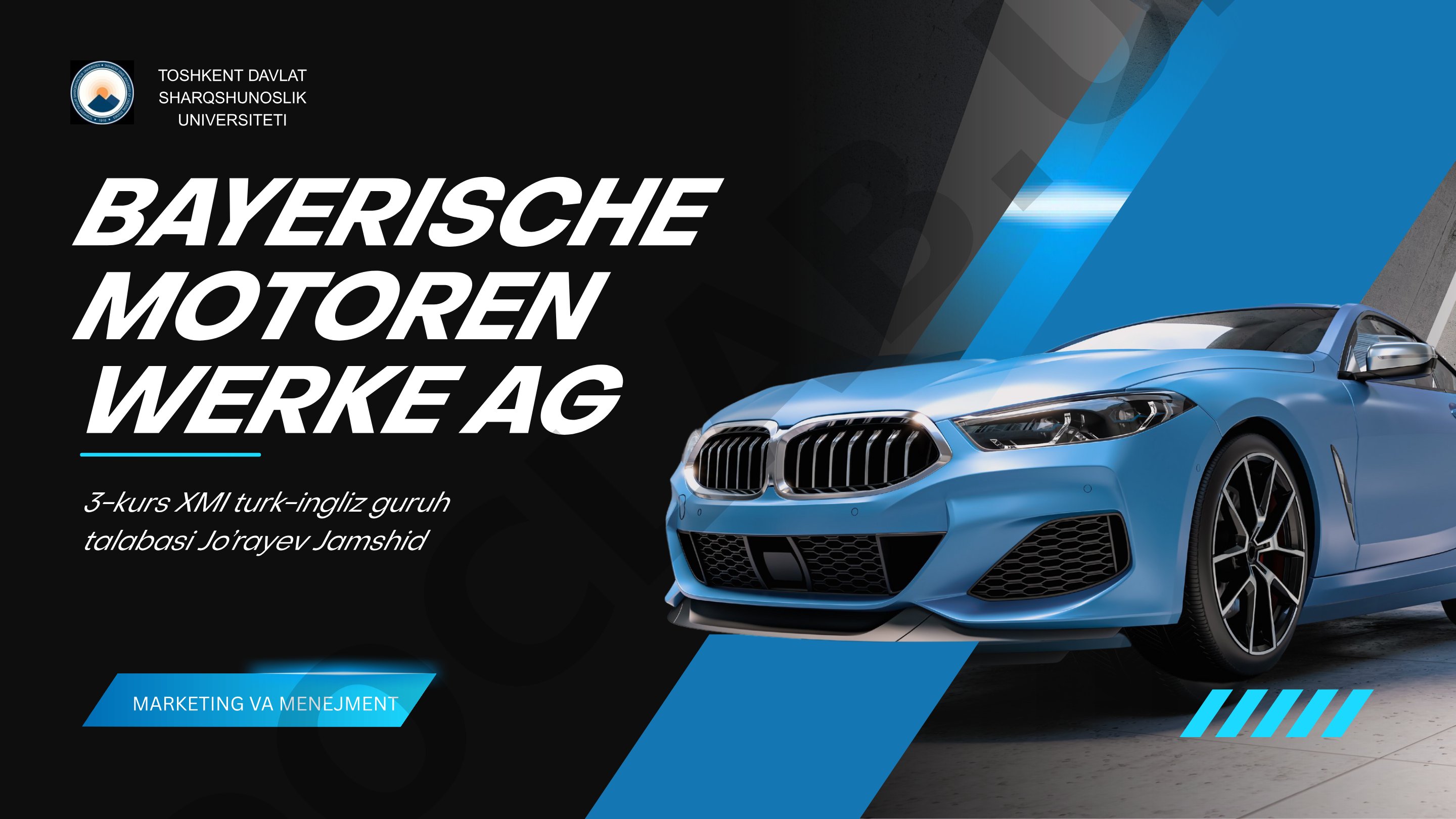 Bayerische Motoren Werke AG marketing va menejment reja
