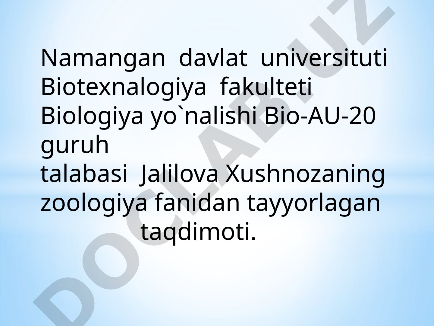 O'zbekistonda tarqalgan chayonlar bioekalogiyasi va xususiyatlari