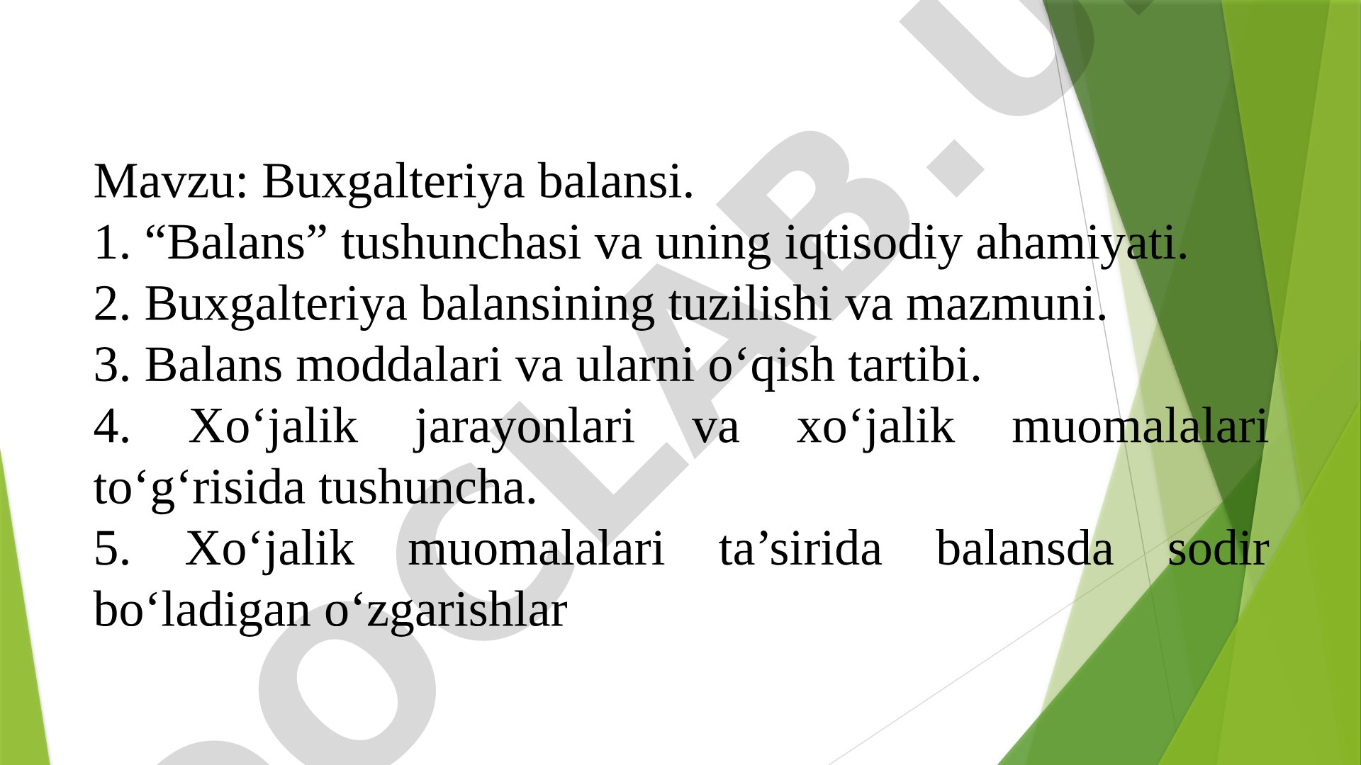 Buxgalteriya balansi