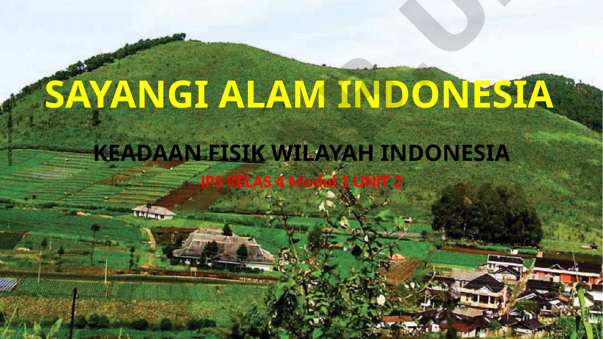 Keadaan Fikis Wilayah Indonesia
