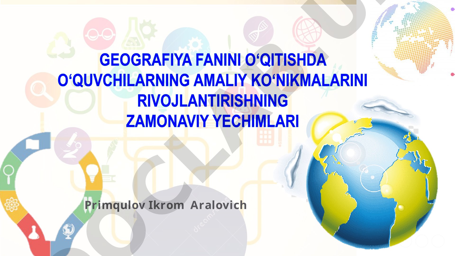 Geografiya fanidan takomillashgan o‘quv dasturining afzalliklari