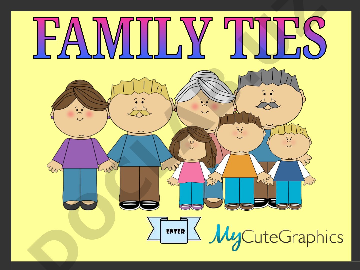 Family Members Vocabulary