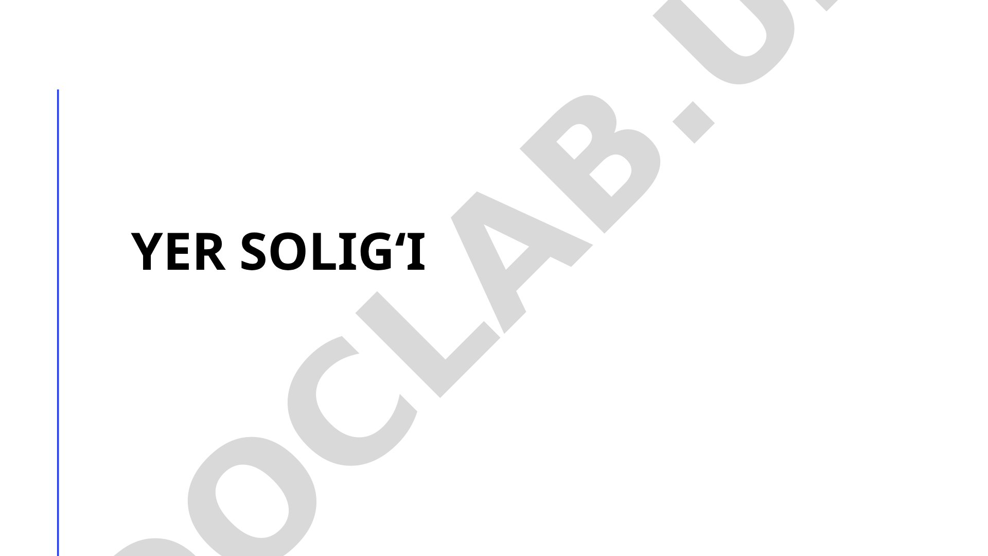 Yer solig‘i