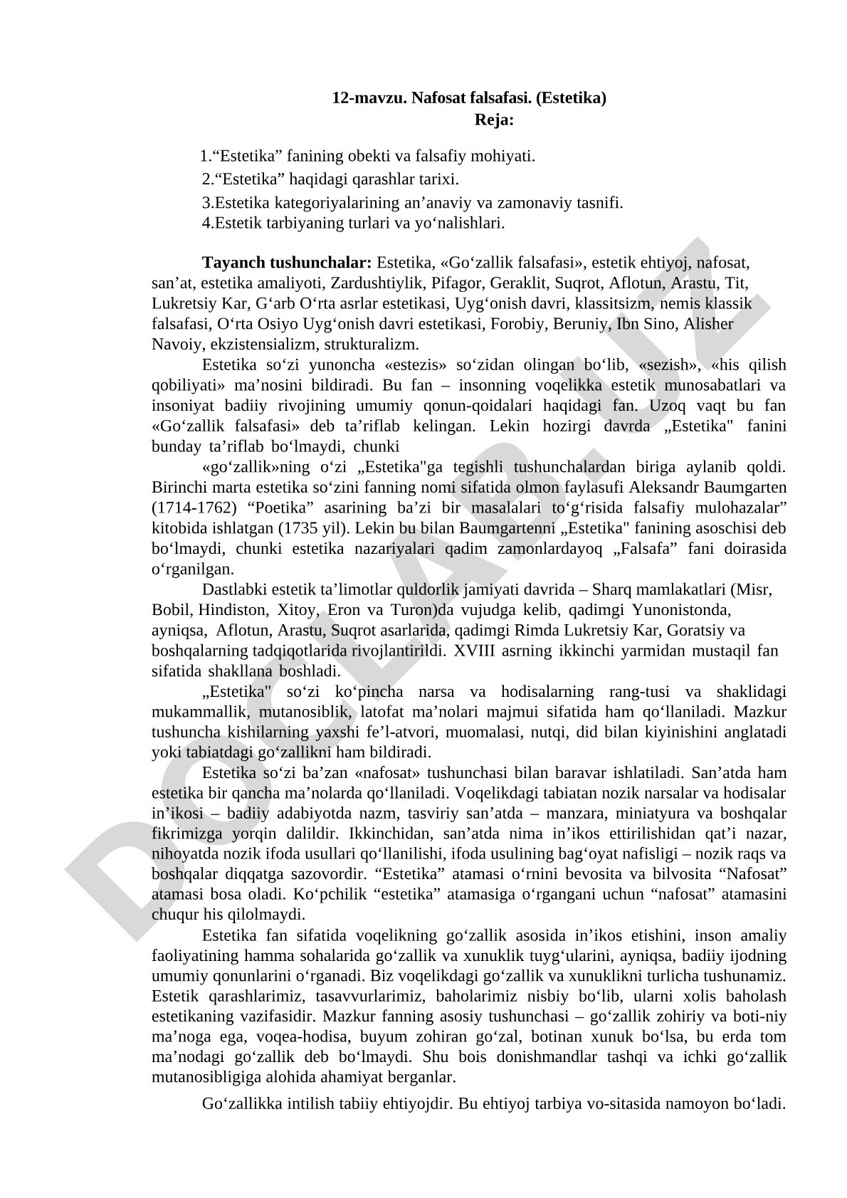Nafosat falsafasi