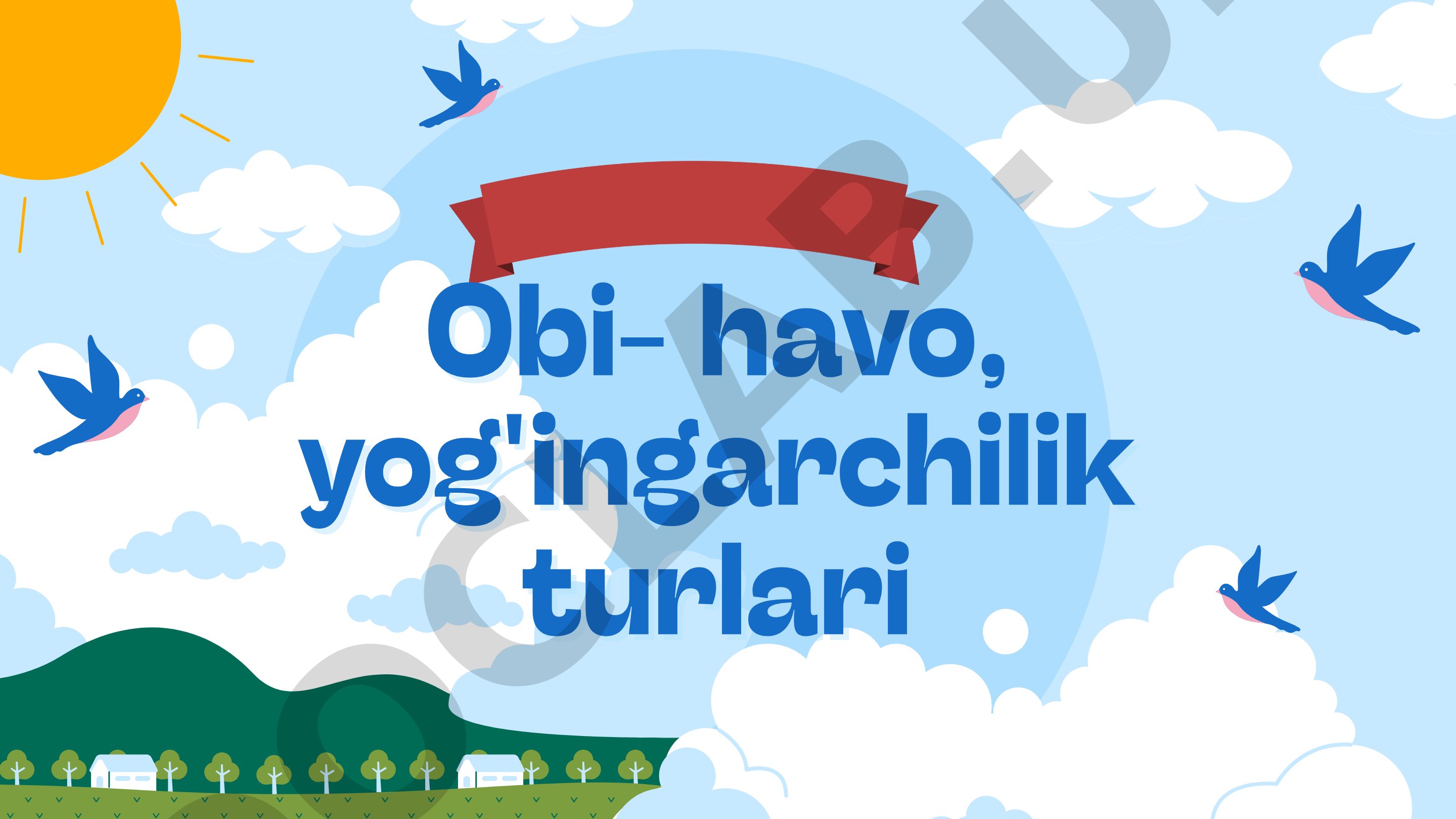 Obi-havo, yog'ingarchilik turlari