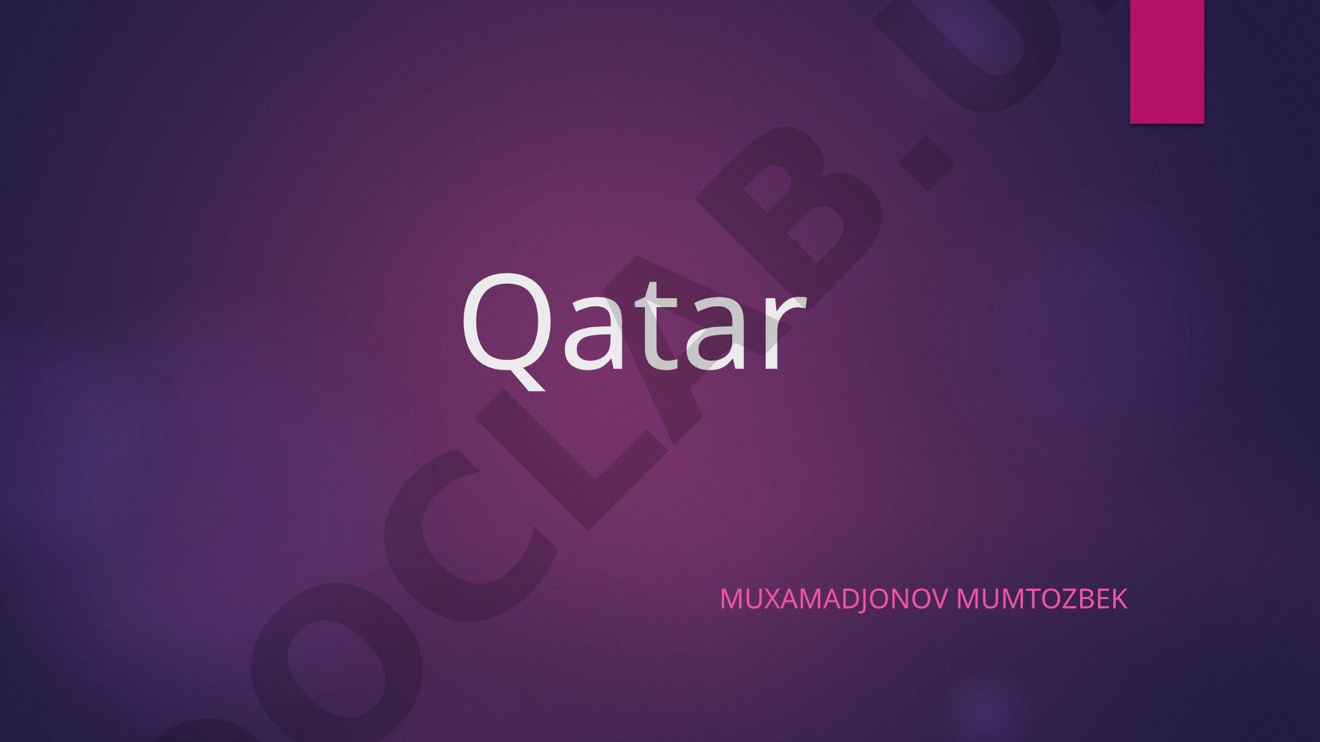 Qatar: Janubiy Gʻarbiy Osiyodagi davlat