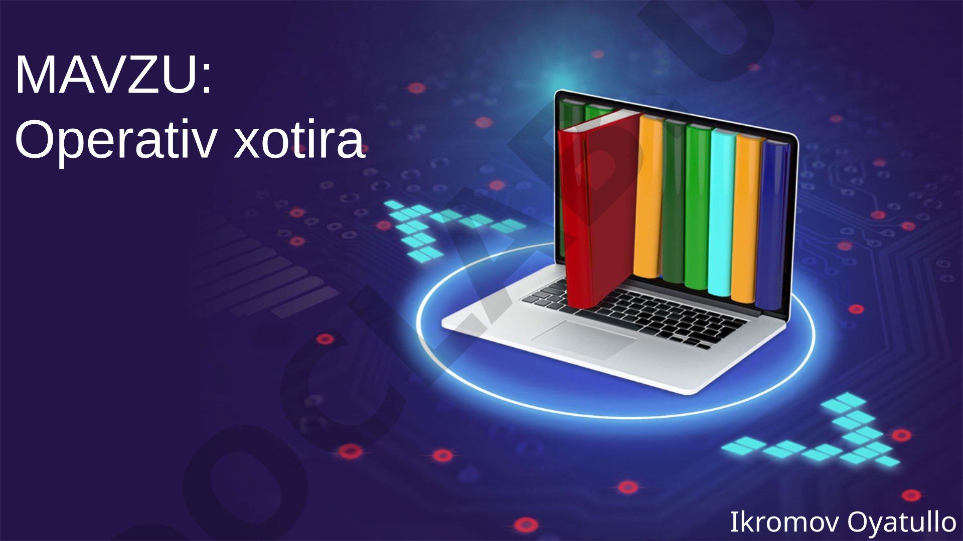 Operativ xotira
