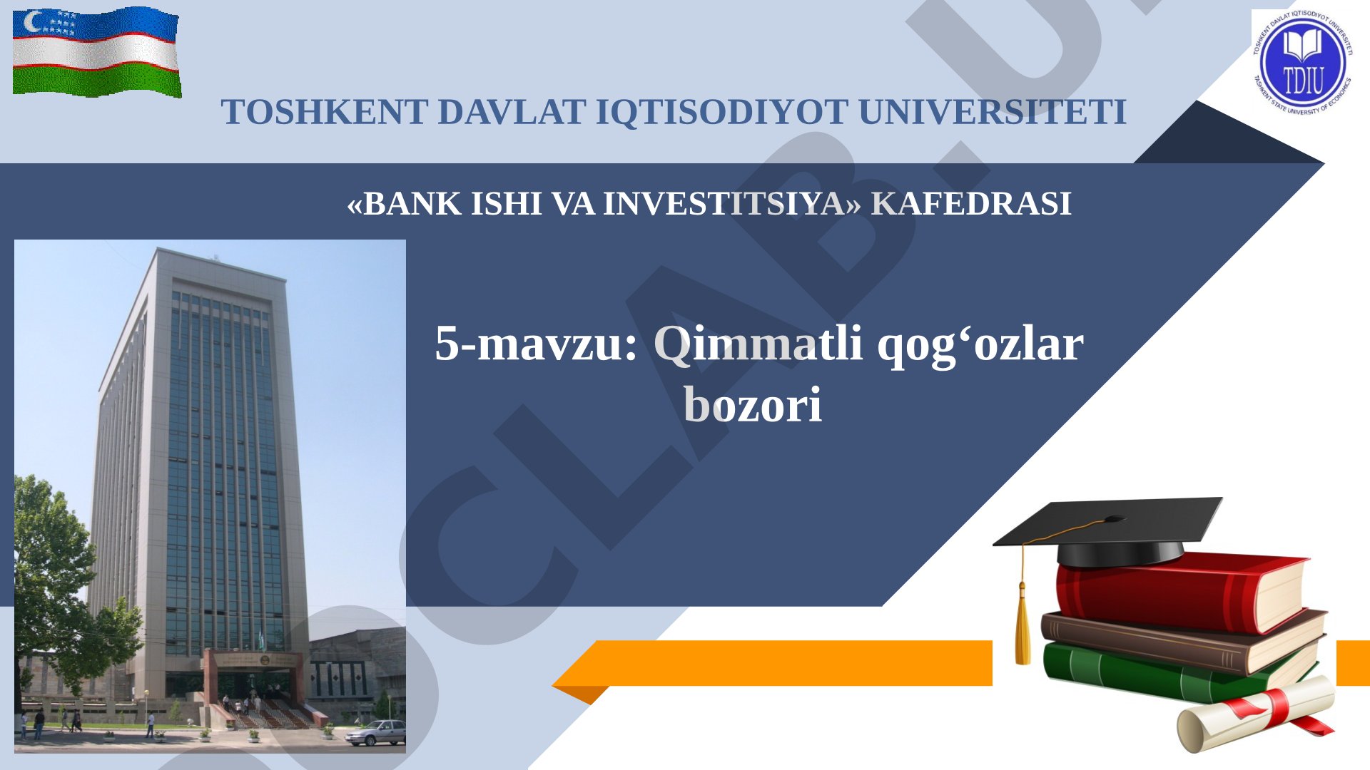 Qimmatli qog'ozlar bozori