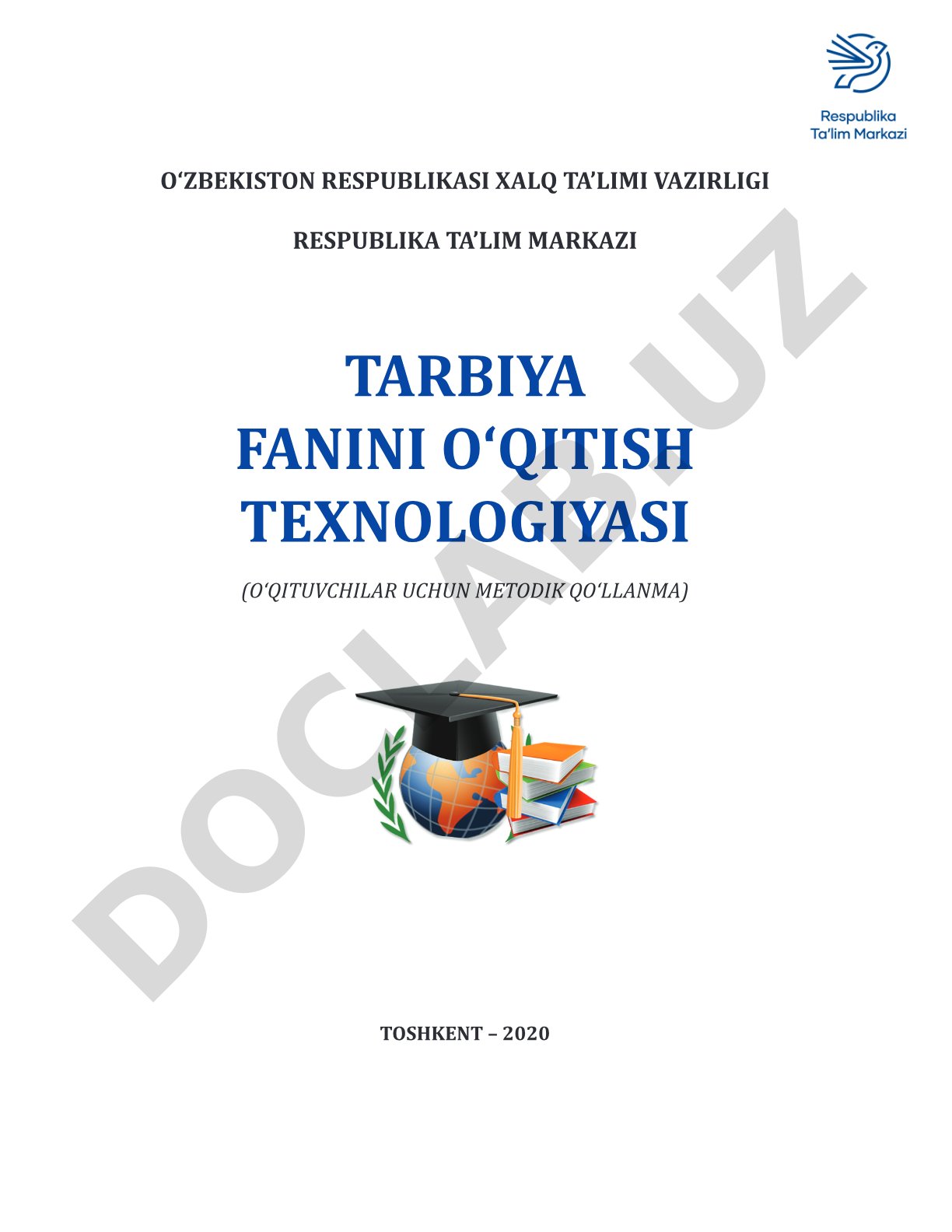 Tarbiya fanini o'qitish texnologiyasi
