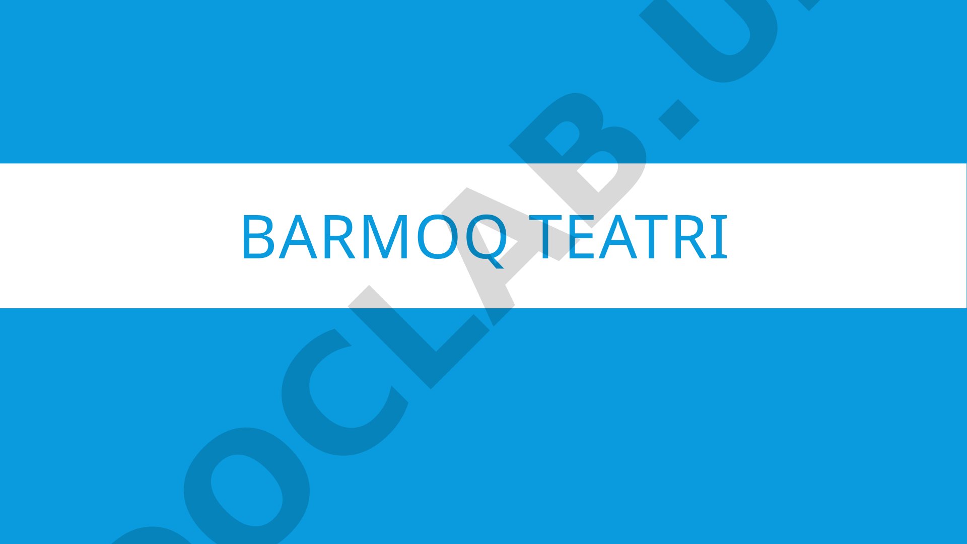 Barmoq teatri: turlari, texnik tavsifi va psixofiziologik ahamiyati