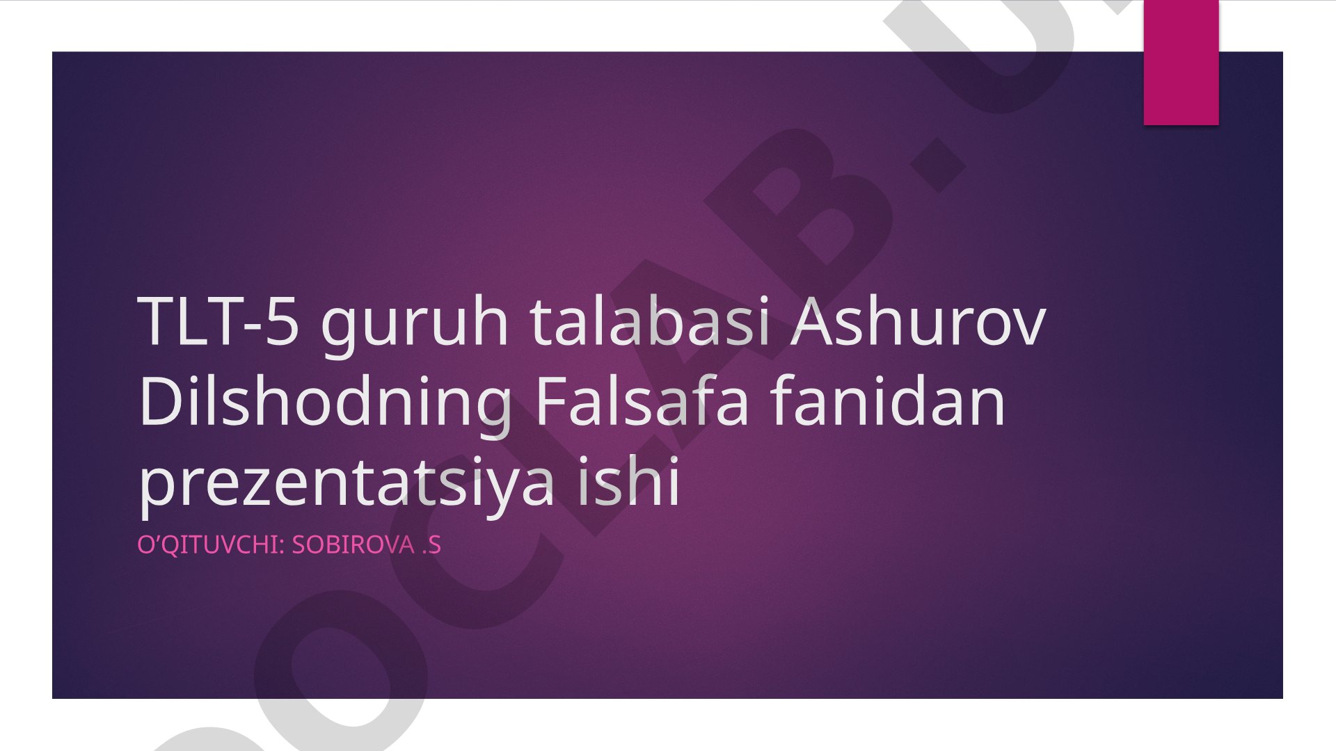 Falsafa tarixida borliq masalasi