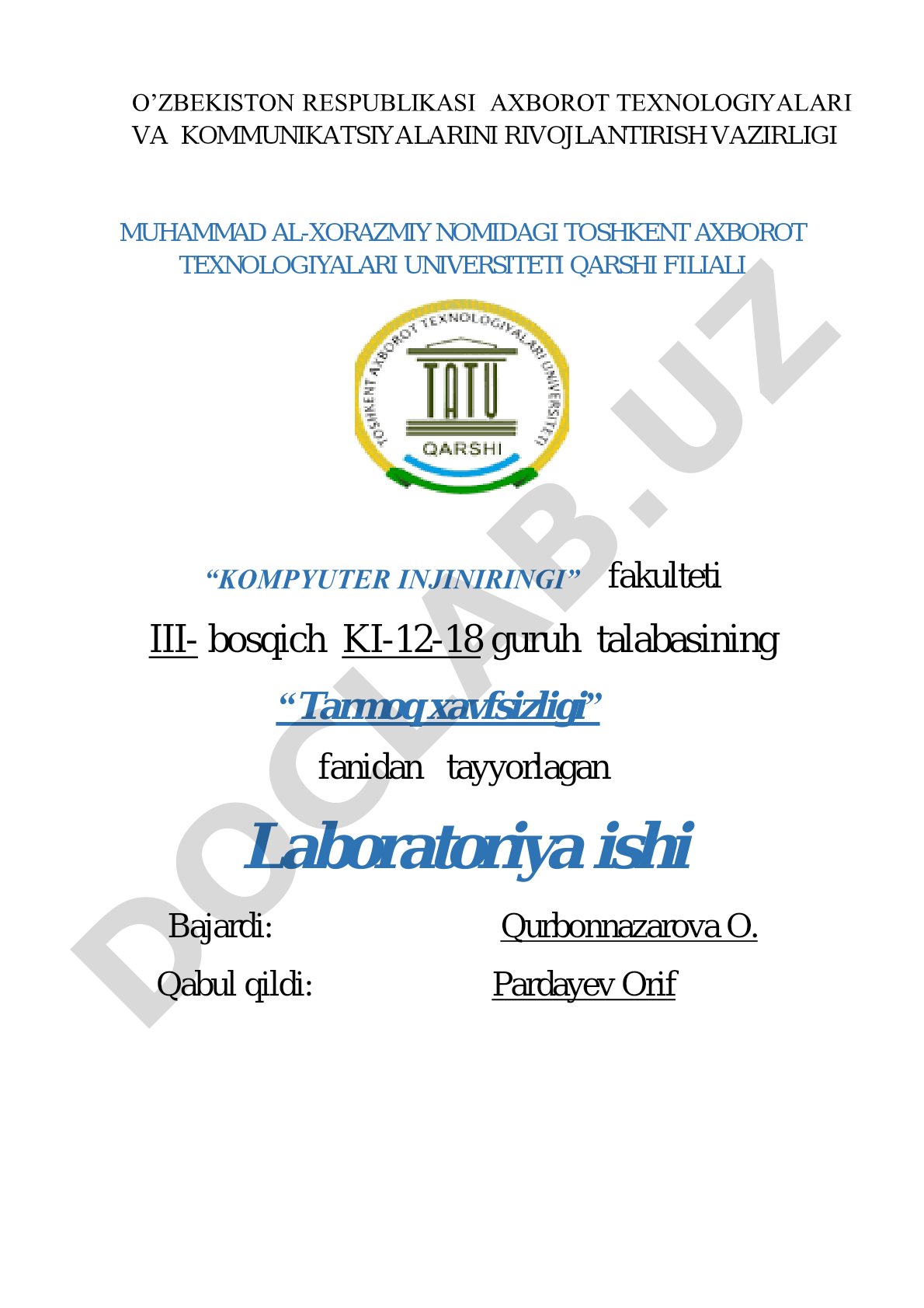PPTP, L2F, L2TP va IPSec protokollarini tadqiq etish