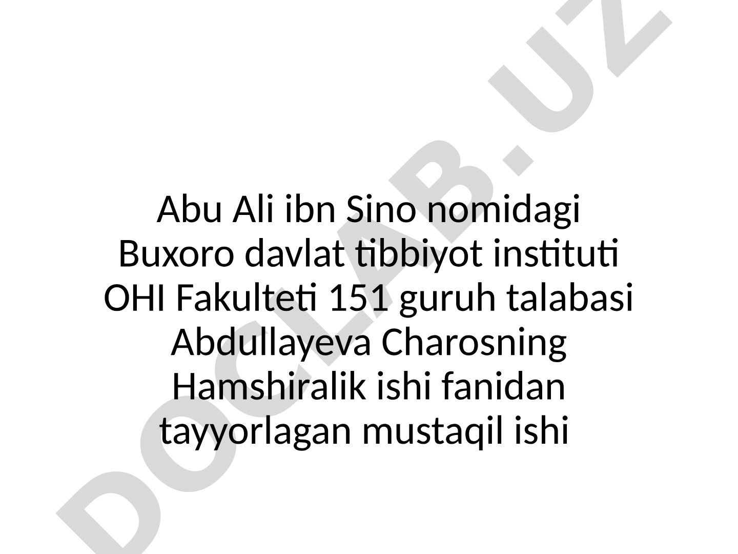 Soʻlom turmush tarzi va uni tatbiq qilish yoʻllari