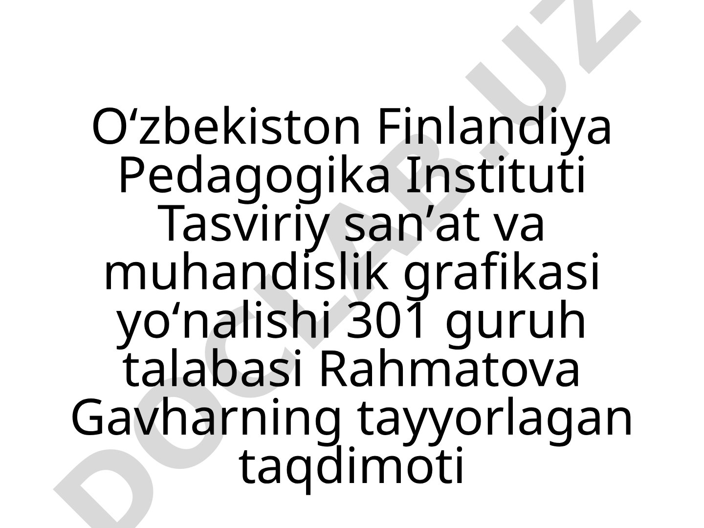 O'zbek Allomalarining Chizmachilikka Qo'shgan Hissasi