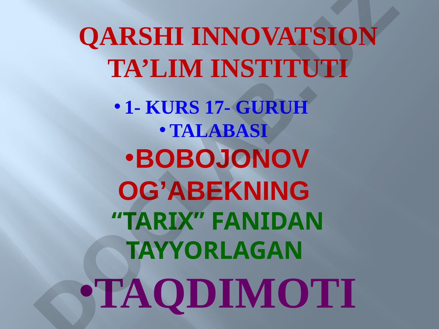 Temir davri, dehqonchilik, Yevropadagi ilk temir davri madaniyatlari haqida taqdimot
