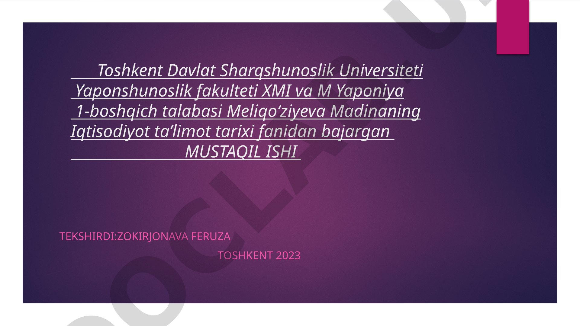 Klassik davr iqtisodidagi davlatlarning hozirgi iqtisodiy holati