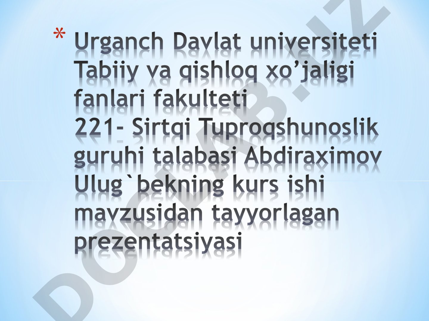 Agrokimyo fanining maqsadi va vazifalari.