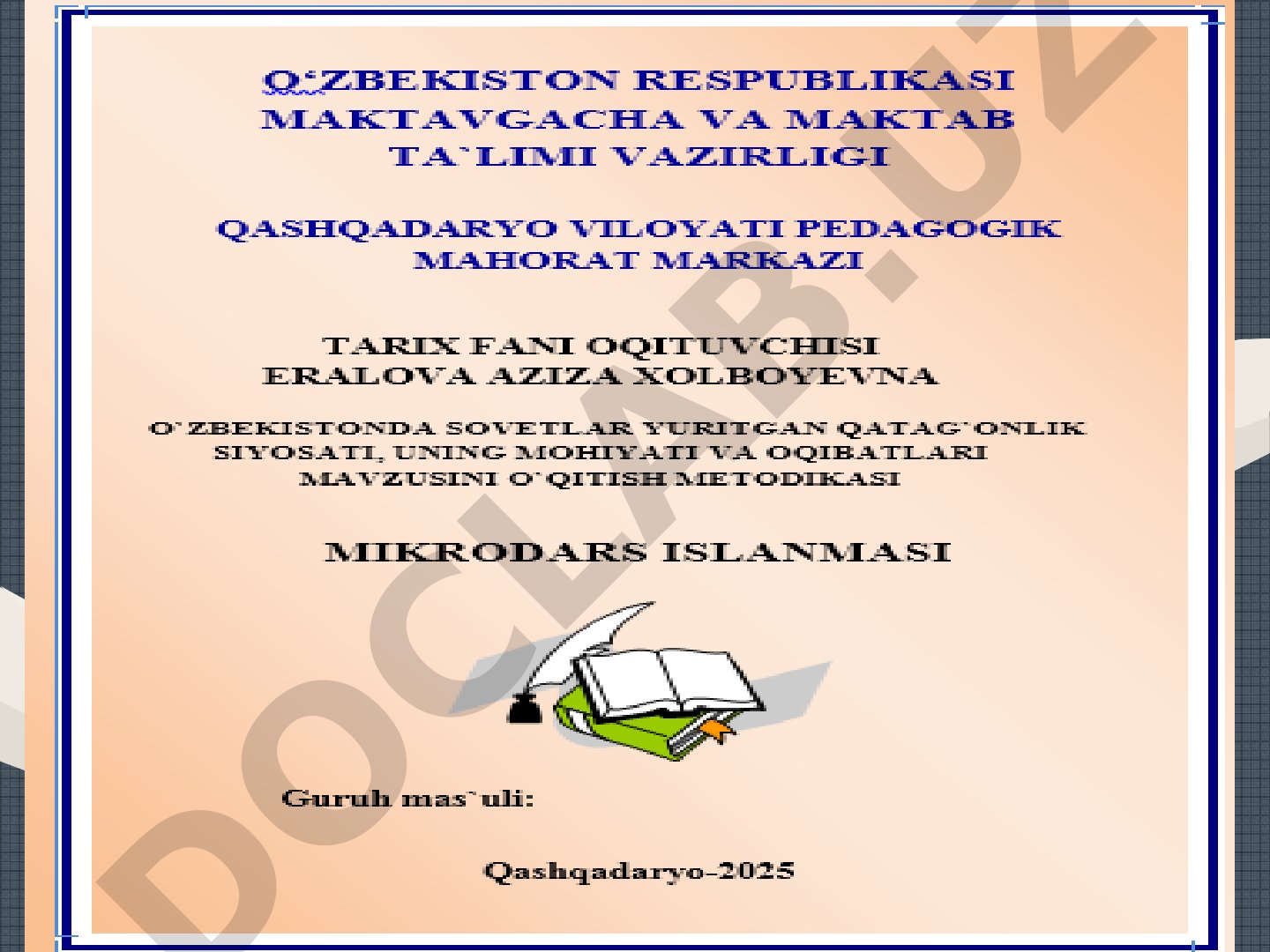 O‘zbekistonda ilk sovet qatag‘onlari va Munavvarqori fojiasi