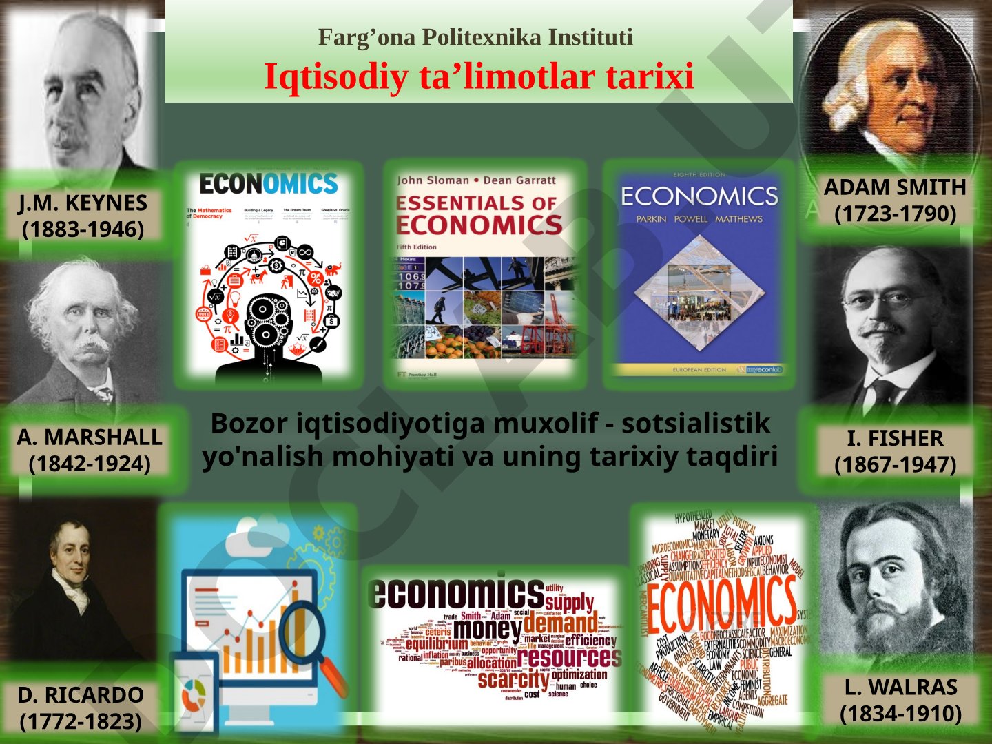 Bozor iqtisodiyotiga muxolif - sotsialistik yo'nalish mohiyati va uning tarixiy taqdiri